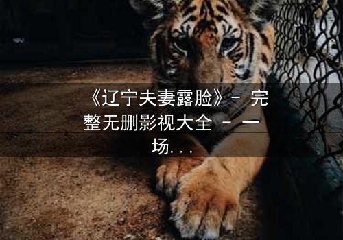 《辽宁夫妻露脸》- 完整无删影视大全 - 一场真实与谎言的终极对决