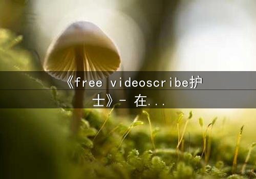 《free videoscribe护士》- 在线观看完整版 - 当白衣天使沦为监控目标