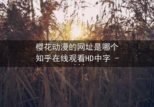 樱花动漫的网址是哪个知乎在线观看HD中字 - 揭开神秘面纱,追寻真相的冒险之旅