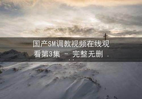 国产SM调教视频在线观看第3集 - 完整无删 - 揭开禁忌之恋的隐秘面纱