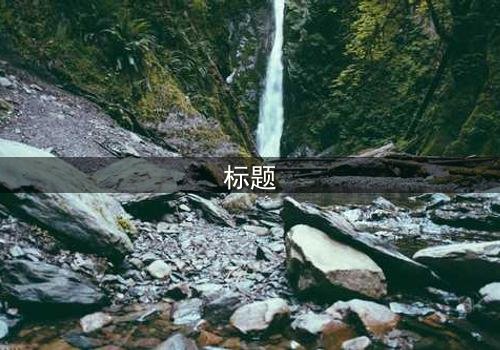 标题